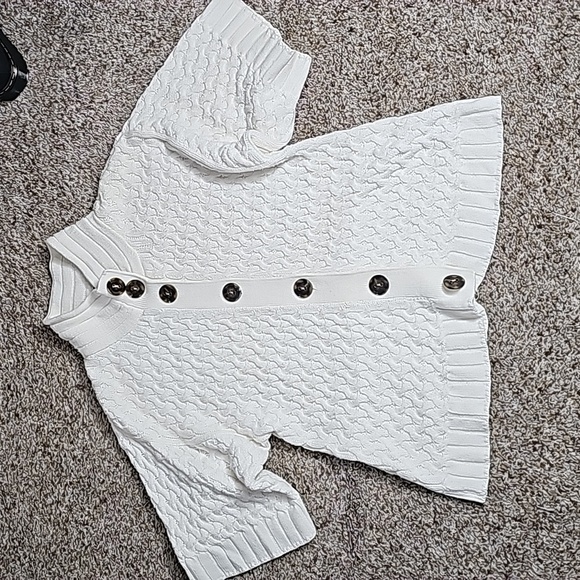 🎯5 For $25🎯Style & Co Cardigan Shorter Sleeve Sweater🎯3 For $15🎯 - Picture 1 of 5